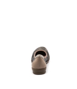 FALLS SU OATMEAL GOLD SNAKE LEATHER