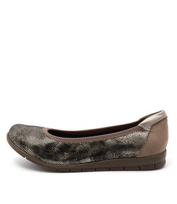 FALLS SU OATMEAL GOLD SNAKE LEATHER