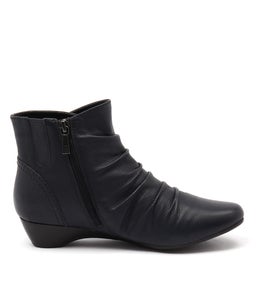 DANELE DARK BLUE LEATHER