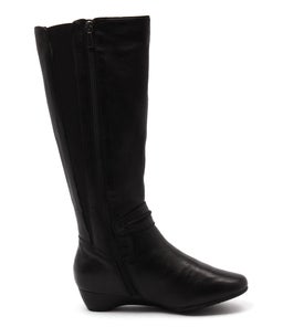 DELPHENE BLACK LEATHER