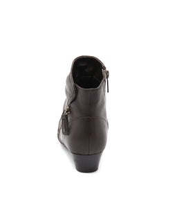 RAINES DARK BROWN LEATHER