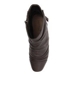 RAINES DARK BROWN LEATHER