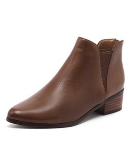 EVERLY DARK TAN LEATHER