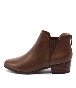 EVERLY DARK TAN LEATHER
