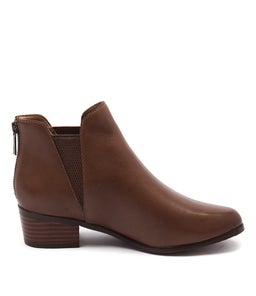 EVERLY DARK TAN LEATHER