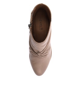 TARRYN TAUPE LEATHER