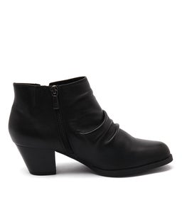 TARRYN BLACK LEATHER