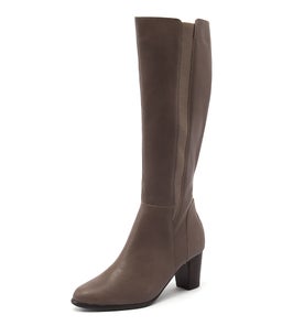 CARLINE TAUPE LEATHER