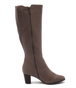 CARLINE TAUPE LEATHER