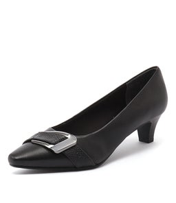 LYBERTY BLACK EMBOSSED LEATHER