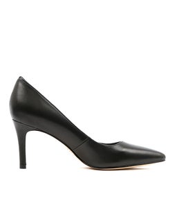 BARRIOS BLACK LEATHER