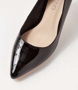 BARRIOS BLACK PATENT LEATHER