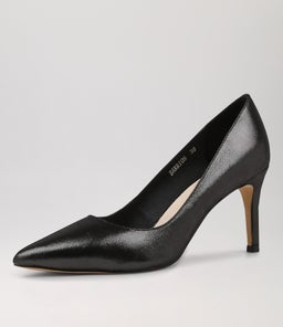 BARRIOS BLACK SHIMMER LEATHER