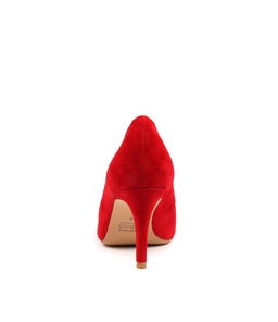 BARRIOS RED SUEDE