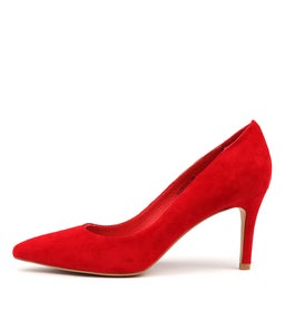 BARRIOS RED SUEDE