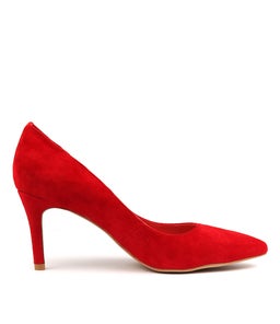 BARRIOS RED SUEDE