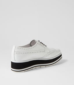 SANSI WHITE PATENT LEATHER