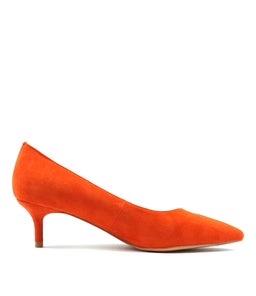 CERTAIN ORANGE SUEDE