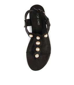 LORA BLACK LEATHER