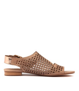 POSSESSED LATTE ROSE GOLD LEATHER SHINE LEATHER