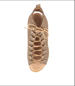 GIZELLE PEACH CRACKLE LEATHER