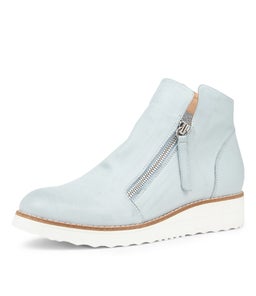 OHMY PALE BLUE WHITE SOLE LEATHER