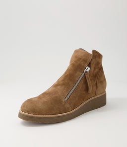 OHMY LT CHOC LT CHOC SOLE SUEDE