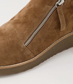 OHMY LT CHOC LT CHOC SOLE SUEDE