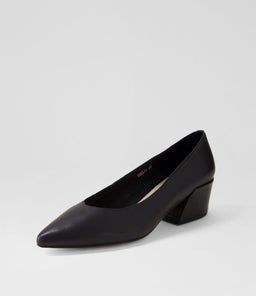 OTELIA BLACK LEATHER