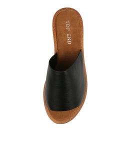 FARON BLACK LEATHER