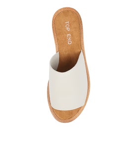 FARON WHITE LEATHER