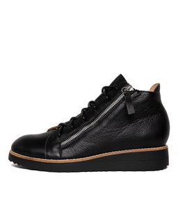 ORRA BLACK BLACK SOLE LEATHER