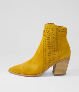 MERRITTS MUSTARD SUEDE