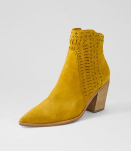 MERRITTS MUSTARD SUEDE