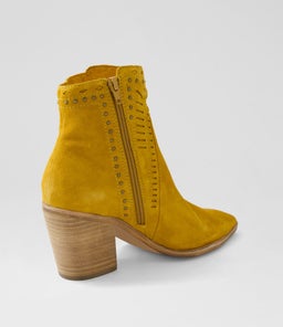 MERRITTS MUSTARD SUEDE