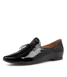 SOMMER BLACK BLACK WRINKLE PATENT LEATHER