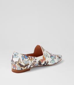 SOMMER WHITE BUTTERFLY WHITE LEATHER