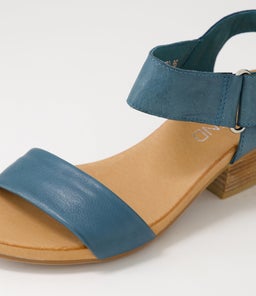 CHRISIE TO MURKY BLUE LEATHER