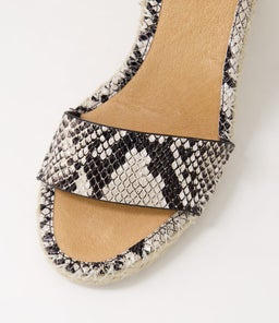 EDWINA TO BLACK&NATURAL SNAKE