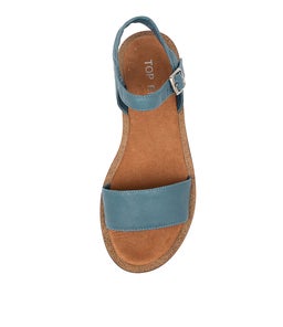 FEISTY TO MURKY BLUE LEATHER