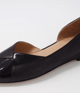 SARA TO BLACK BLACK PATENT LEATHER