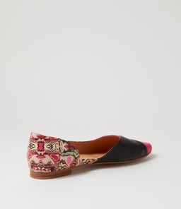 SARA TO FUCHSIA PINK MULTI LEATHER
