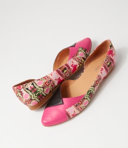 SARA TO FUCHSIA PINK MULTI LEATHER