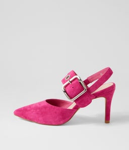 BRYLIE TO FUCHSIA SUEDE