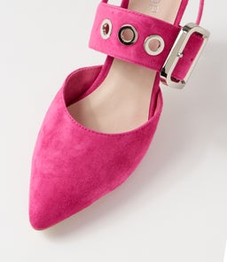 BRYLIE TO FUCHSIA SUEDE