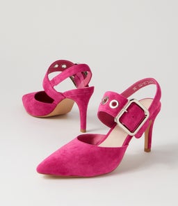 BRYLIE TO FUCHSIA SUEDE