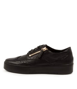 LEON TO BLACK BLACK SOLE LEATHER