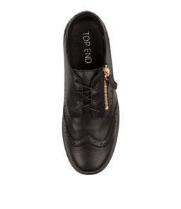 LEON TO BLACK BLACK SOLE LEATHER
