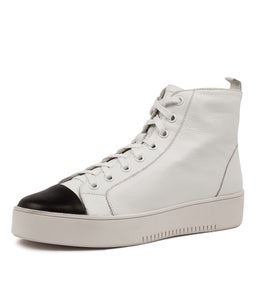 LINDA TO BLACK WHITE LEATHER