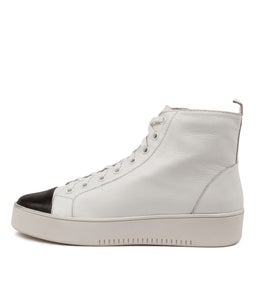LINDA TO BLACK WHITE LEATHER
